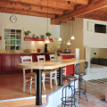 Woonkeuken vakantiewoning Hoeve Heide en Wold