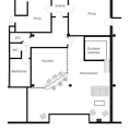 Plattegrond vakantiewoning