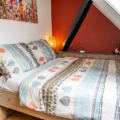 Extra slaapkamer boven bij 5 of 6 personen