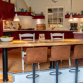 Bar en keuken vakantiewoning Hoeve Heide & Wold